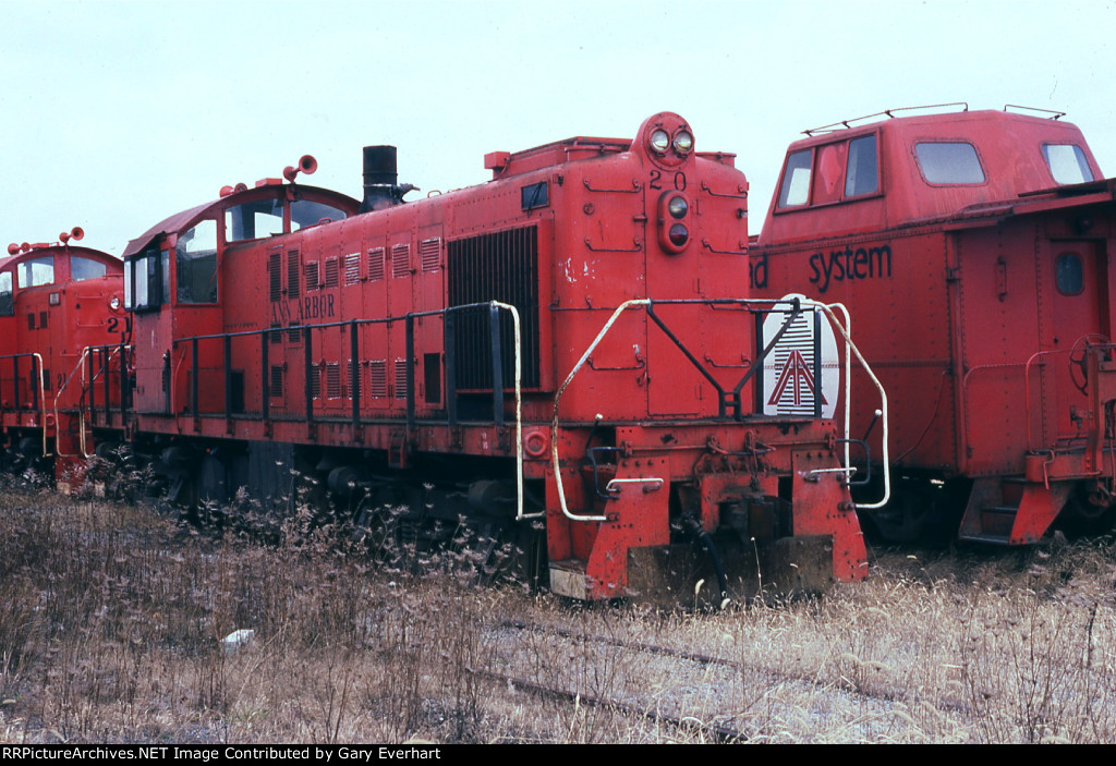 AA ALCO RS1 #20 & #21 - Ann Arbor RR